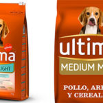 Pienso Ultima Medium-Maxi Light con pollo, cereales integrales y arroz para perros barato