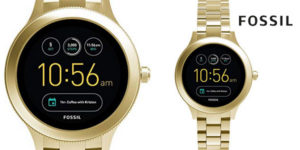 Smartwatch Fossil Q Venture Gen 3 en acero inoxidable dorado para mujer barato en Amazon
