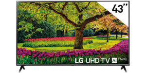 Smart TV LG 43UK6300PLB UHD 4K HDR de 43" con webOS y LG ThinQ AI