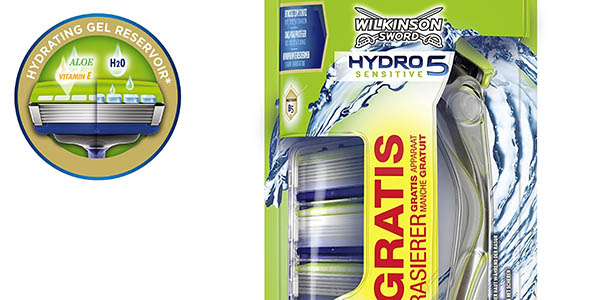 Wilkinson Sword Hydro 5 Sensitive maquinilla de afeitar chollo