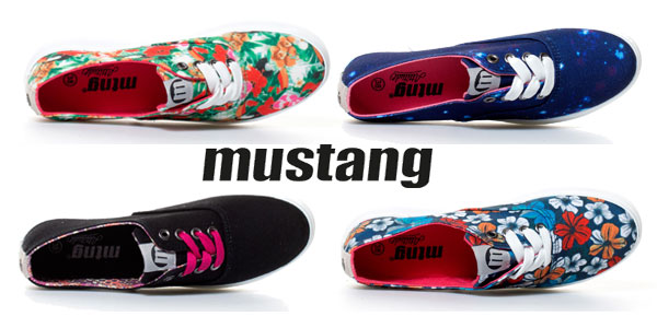 Zapatillas Mustang Happy en cuatro colores para mujer chollo en eBay