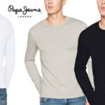 Camiseta Pepe Jeans Original Basic de manga larga para hombre chollo en Amazon