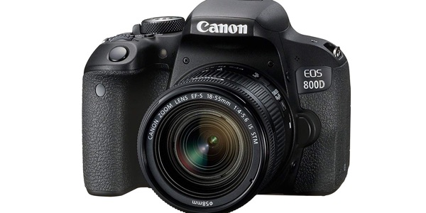 Canon EOS 800D barata con Objetivo EF-S 18-55IS STM