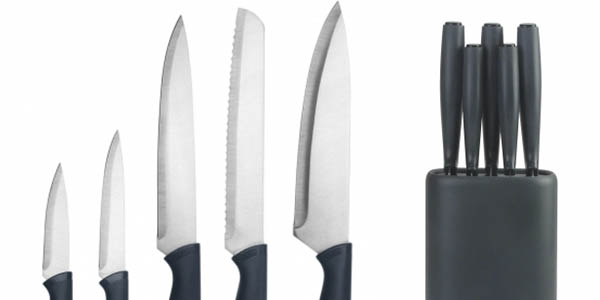 Carrefour cuchillos taco soporte barato