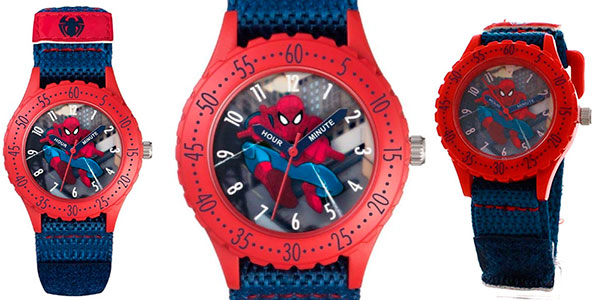 Chollo Reloj analógico de Spiderman para niñ@s