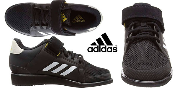 Chollo Zapatillas de halterofilia Adidas Power Perfect 3 de color negro para hombre