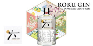 Botella ginebra premium japonesa Suntory Roku Gin de 70cl barata en Amazon