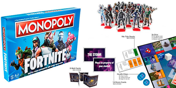 Monopoly Edición Fortnite barato