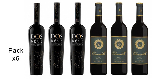 Pack 3 botellas Clarendelle Rouge 2009 (D.O. Bordeaux) + 3 botellas Vermouth Dos Déus Estrellas barato en eBay