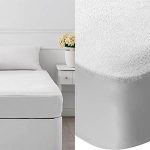 Protector de colchón Pikolin Home 100% algodón rizo para cama de 105