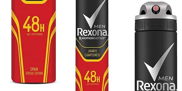 Rexona Vamos Campeones desodorante pack gran formato oferta