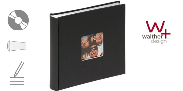 Álbum Walther Design para 200 fotos de 10 x 15 cm en color negro barato en Amazon