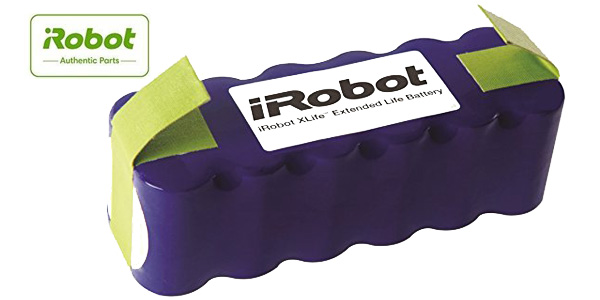 Batería iRobot Xlife para Roomba 600, 700, 800 con vida prolongada barata en Amazon
