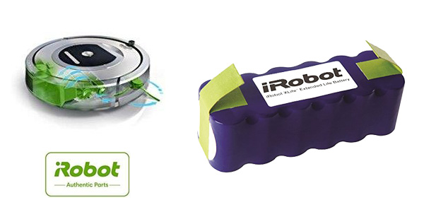 Batería iRobot Xlife para Roomba 600, 700, 800 con vida prolongada chollo en Amazon
