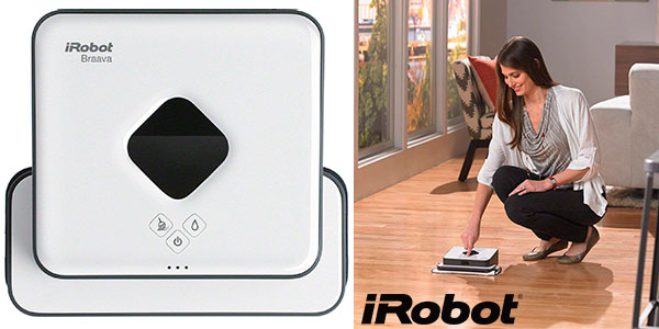 Friegasuelos inteligente iRobot Braava 390T al mejor precio