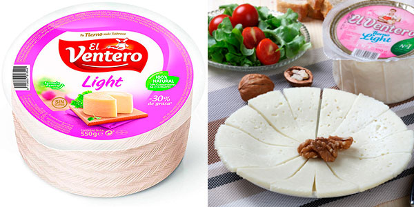 Chollo Queso tierno El Ventero Light (550 g)