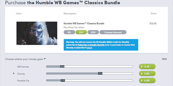 Comprar Humble WB Games Bundle
