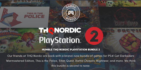 Humble Thq Nordic PS4 Bundle con 11 juegos