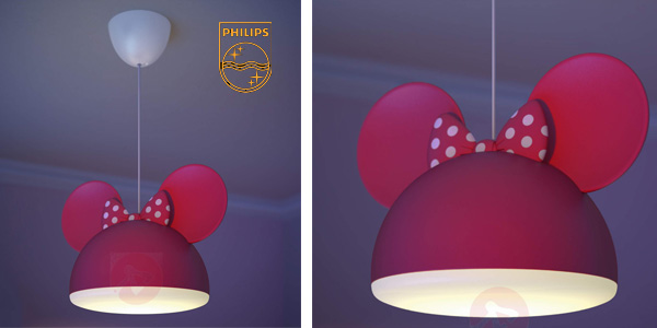 Lámpara colgante Philips Disney Minnie Mouse chollo en Amazon