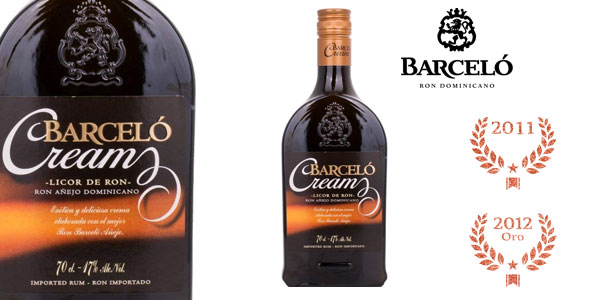 Licor de ron añejo dominicano Barceló Cream de 700 ml barato en Amazon
