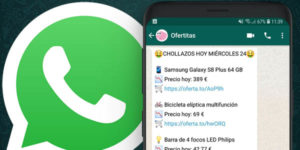 Chollos en Whatsapp con ofertitas