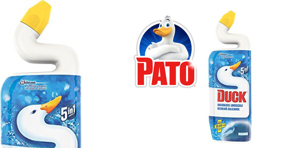 ▷ Chollo Pack x3 Limpiador desinfectante Pato WC Power Lejía por sólo 6,90€  con oferta 3x2 ¡2,30€ cada uno!