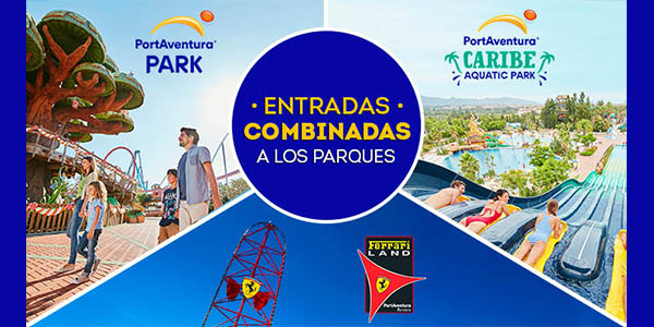 PortAventura entradas combinadas de 2 días a parques con alojamiento ofertas