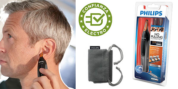 recortador de vello facial Philips NT3160/10 con gran relación calidad-precio