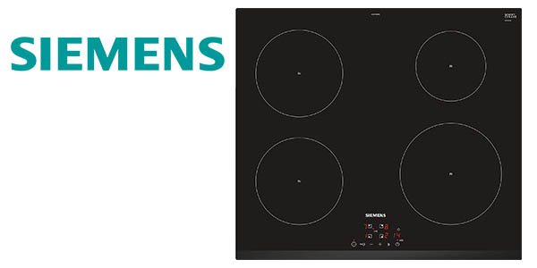 Siemens EU631BEB1E placa de inducción de 4 elementos barata