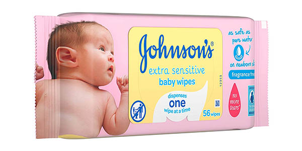 toallitas infantiles Johnson's Baby extra sensibilidad chollo
