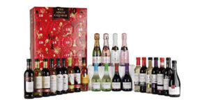 Calendario de adviento de 24 mini botellas de vino del mundo barato en Amazon