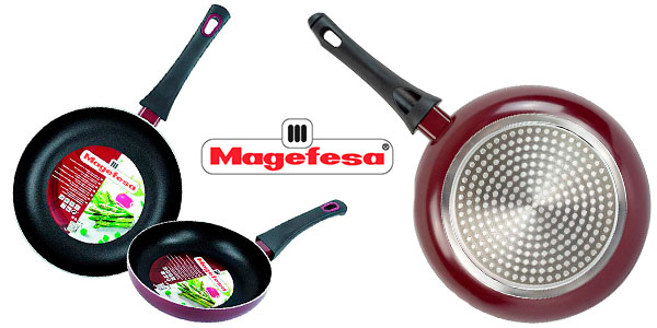 Chollo Set de 2 sartenes Magefesa Korinto de 20 y 24 cm de aluminio