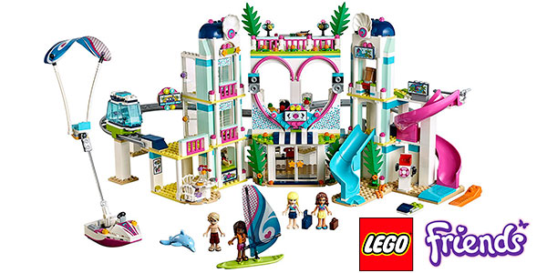 Chollo Set Resort Heartlake City de LEGO Friends con 5 minifiguras