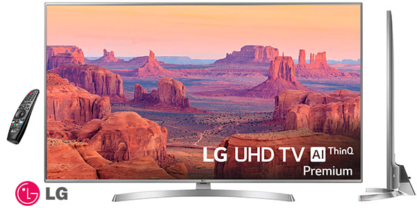 Chollo Smart TV LG 55UK7550PLA UHD 4K HDR barato