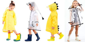 Chollo Chubasquero infantil en 2 modelos