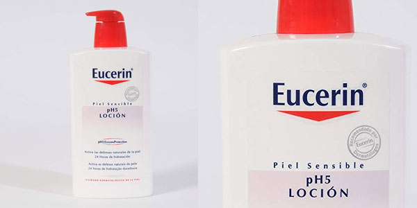 Crema hidratante Eucerin PH5 Skin Protection de 1 litro barata en Amazon