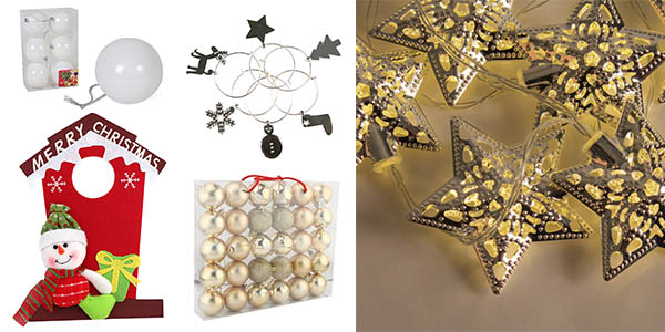 eBay objetos de decoración de Navidad chollos