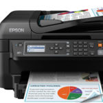 Impresora multifunción 4-en-1 Epson Workforce WF-2750DWF inyección de tinta con WiFi barata en Amazon