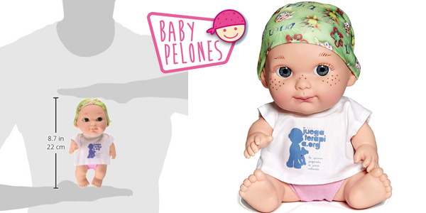 Muñeco Baby Pelón Elsa Pataky y otros famosos de Juegaterapia chollo en Amazon