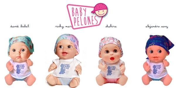 Muñeco Baby Pelón Elsa Pataky y otros famosos de Juegaterapia oferta en Amazon