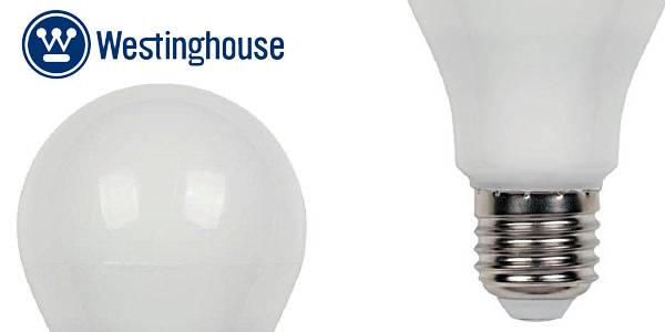 Pack x6 bombillas Westinghouse LED E27, 9 W, blanco cálido chollo en Amazon
