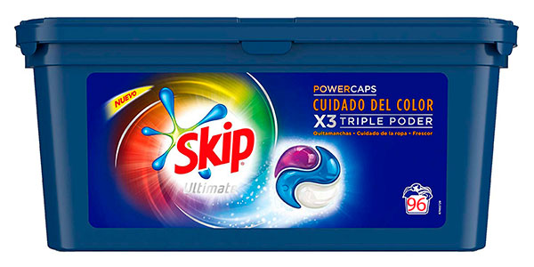 Pack Detergente Skip Ultimate Triple Poder Cuidado del Color (96 lavados)
