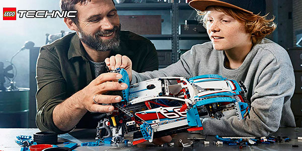 Coche de Rally LEGO Technic 2 en 1 en oferta