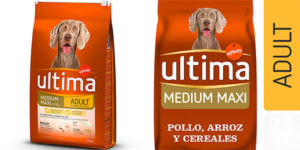 Pienso para perros Ultima Medium Maxi adultos barato en Amazon