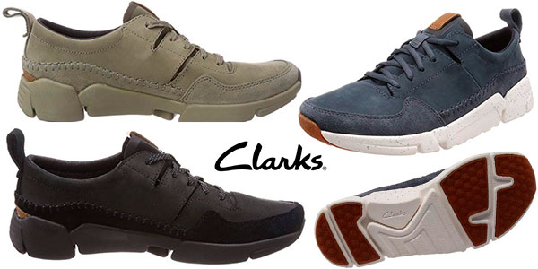 Zapatillas Clarks Triactive Run para hombre baratas