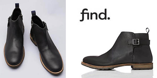 botines Find en cuero baratos