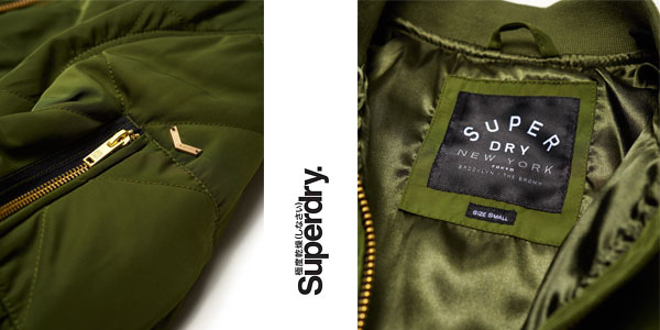 Chaqueta Bómber Superdry Utility chollazo en ebay 