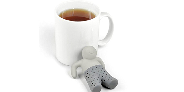 Colador de té Miryo diseño de "Señor Té" barato en Amazon