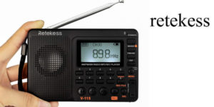 Radio Portátil digital Retekess V115 barata en Amazon