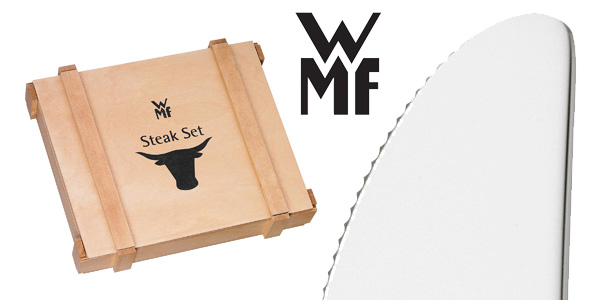 Juego cubertería de 12 piezas WMF para carne chollo en Amazon
